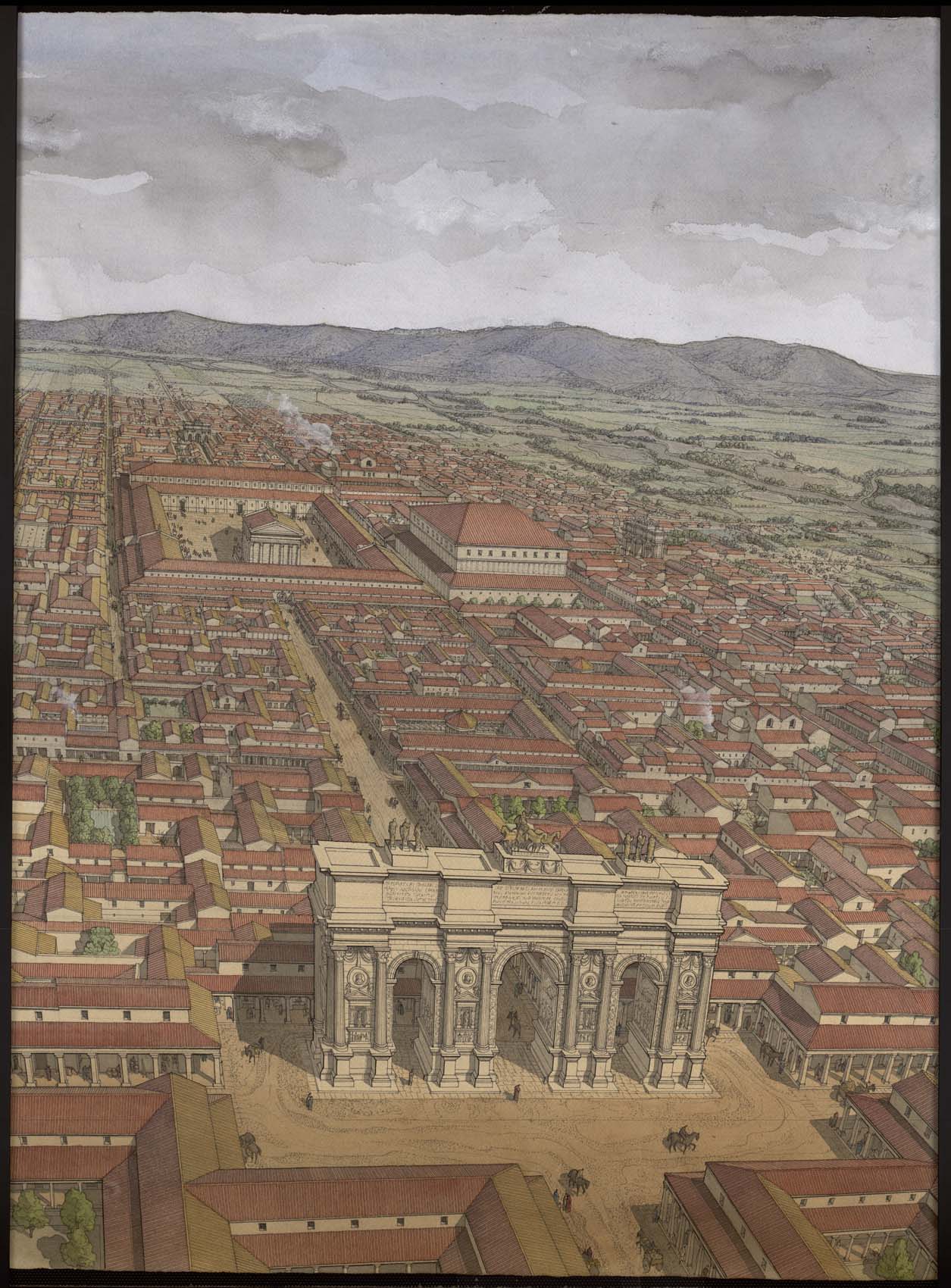 Субура древний рим реконструкция. Города древнего рима римская империя. Форо романо рим. Римский форум в риме. Город на семи холмах рим.