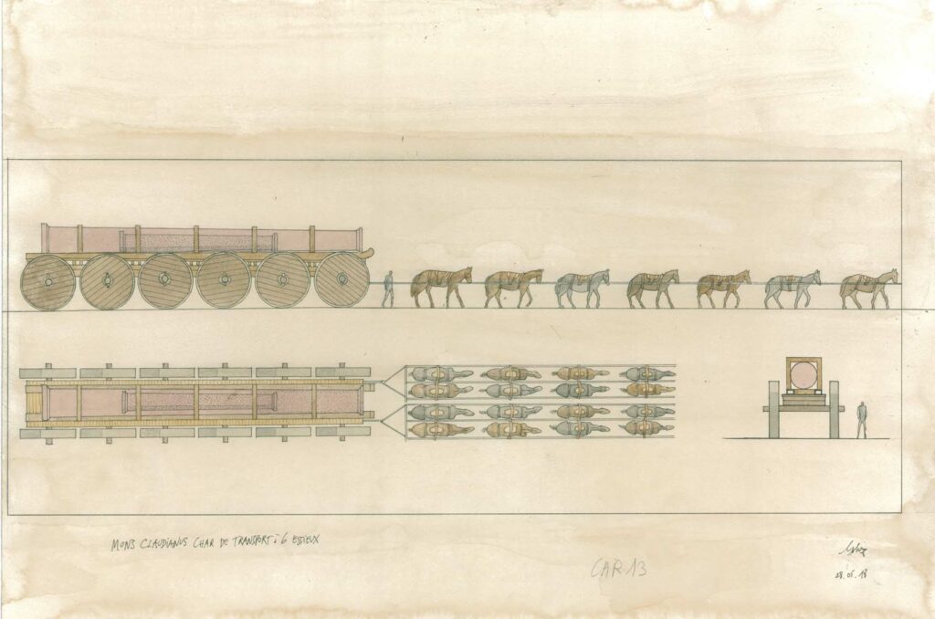 Dessin - Mons Claudianus