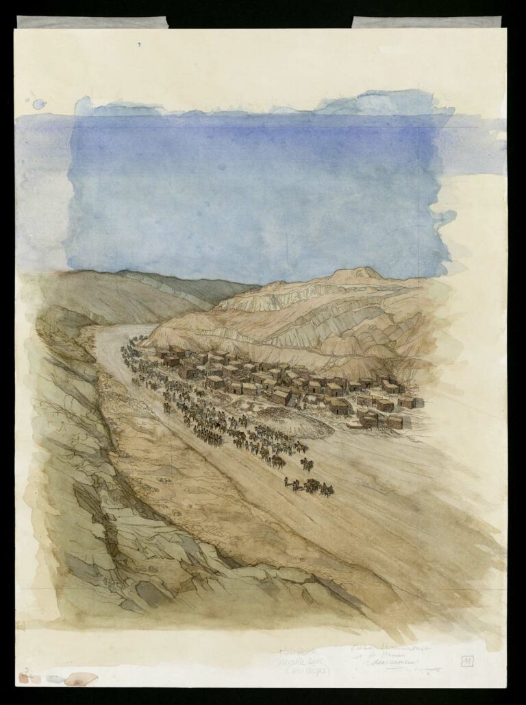 Dessin - Ouadi Hammamat