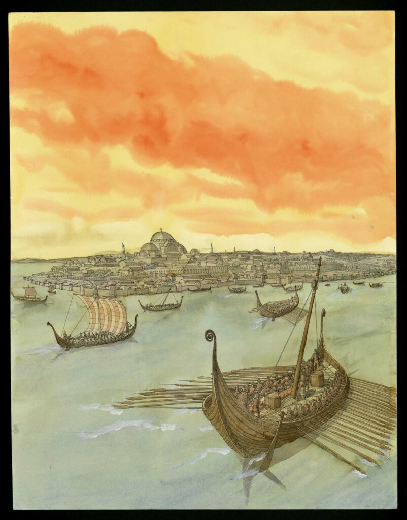 Dessin - Constantinopolis (Constantinople)