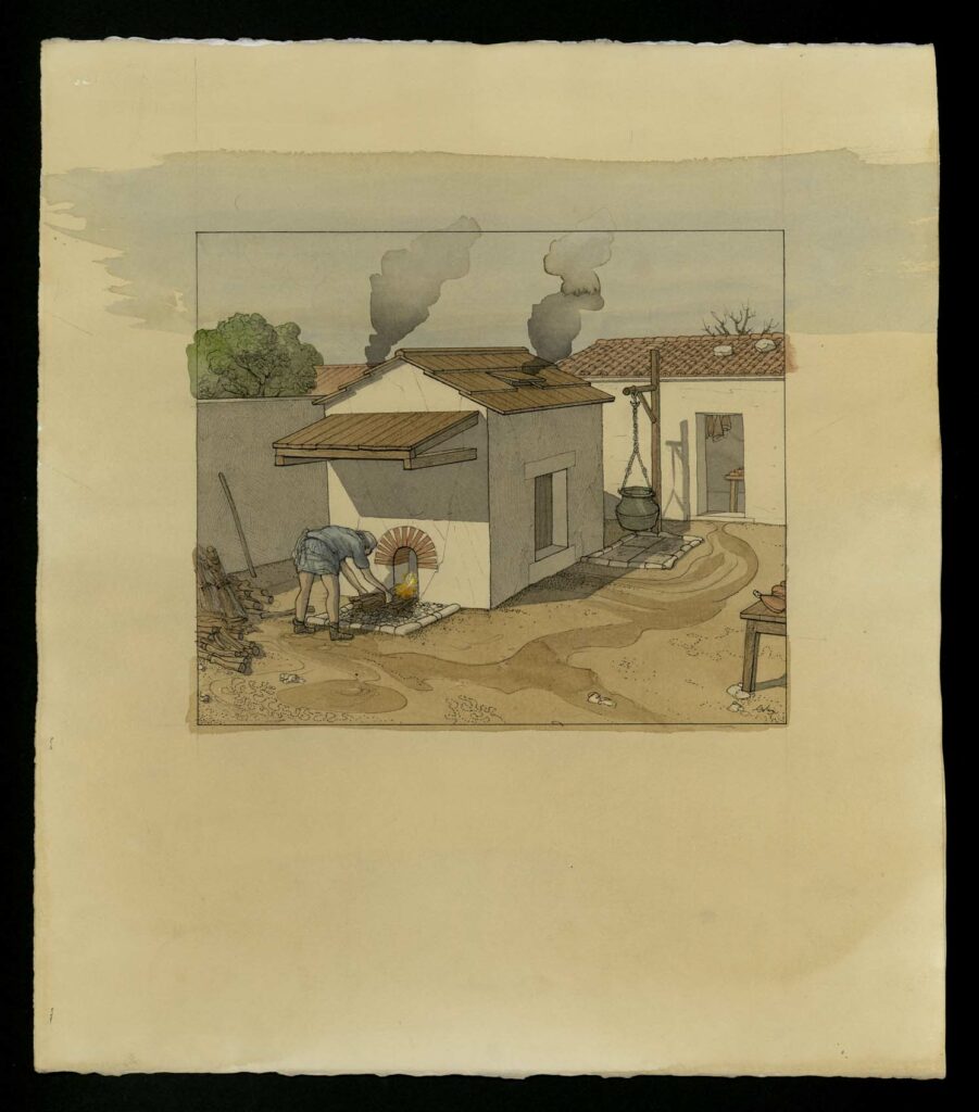 Dessin - Epomanduodurum (Mandeure)
