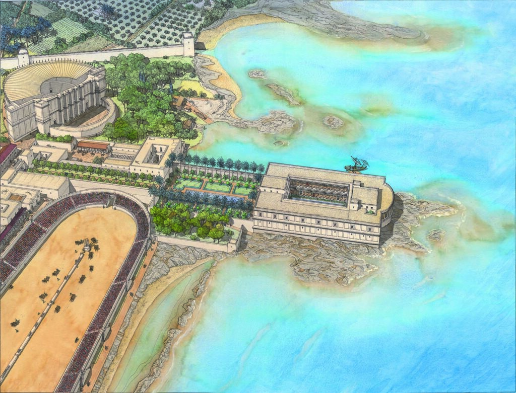 Dessin - Caesarea Maritima (Césarée)