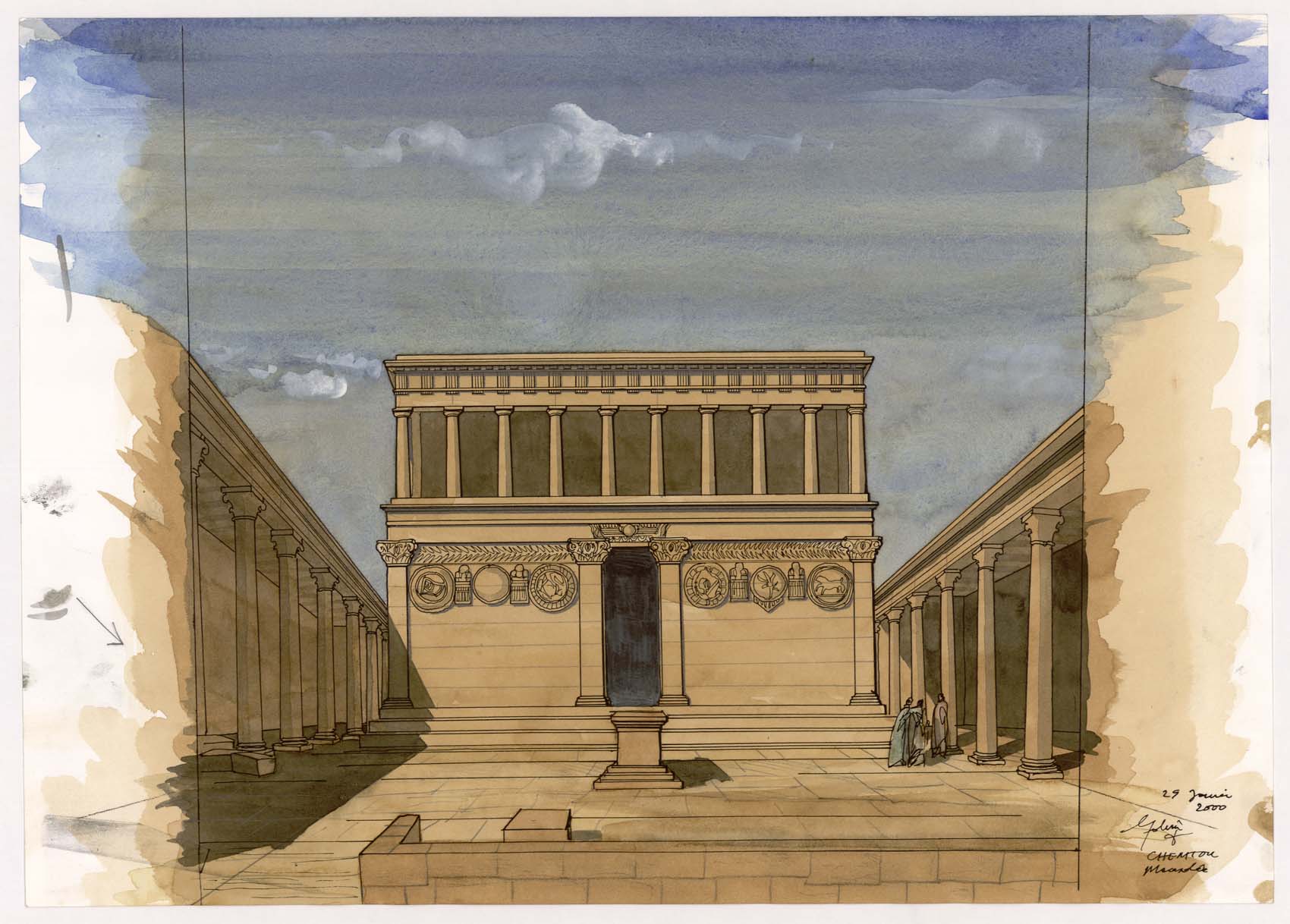 Simitthus (Chemtou), the mausoleum JeanClaude Golvin