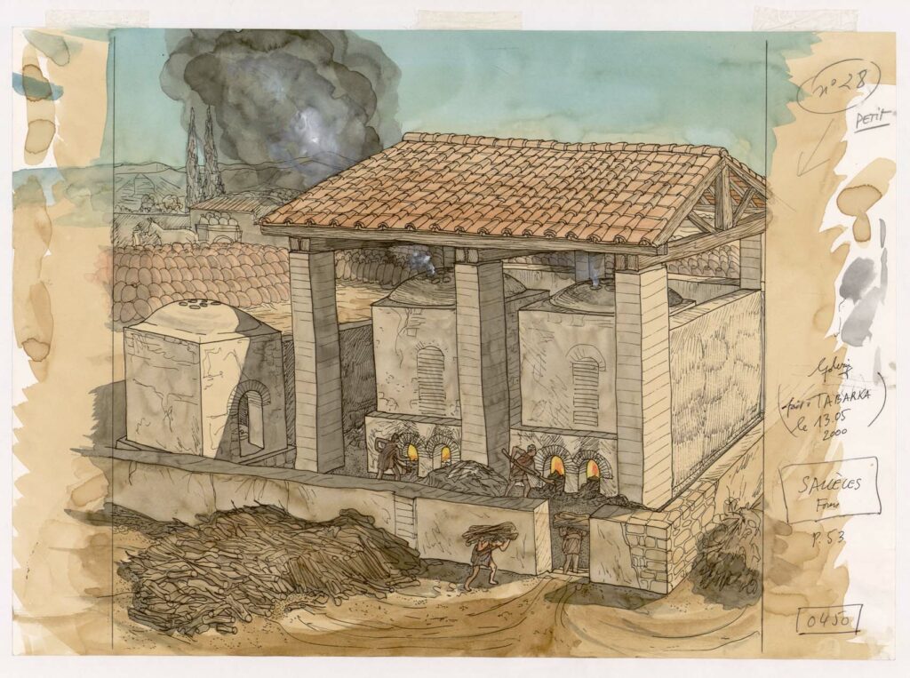 Dessin - Sallèles d'Aude
