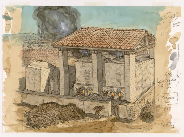 Dessin - Sallèles d'Aude