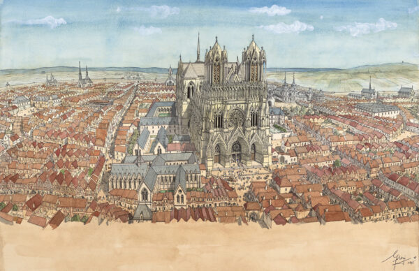 La cathédrale de Reims au XVIIe siècle