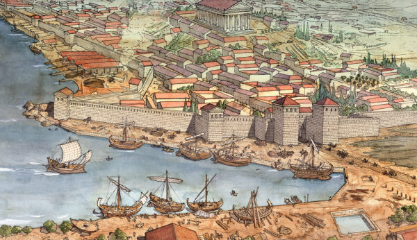 Massilia (Marseille), la corne du port