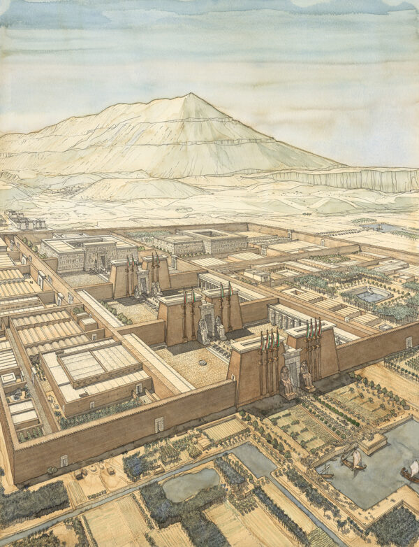 Thèbes ouest, l’Aménophium