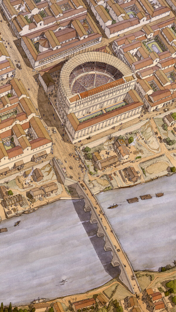 Augustoritum Lemovicum (Limoges), le port et le théâtre