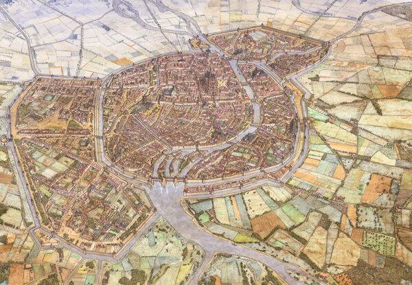 Strasbourg à l’époque médiévale, vue générale